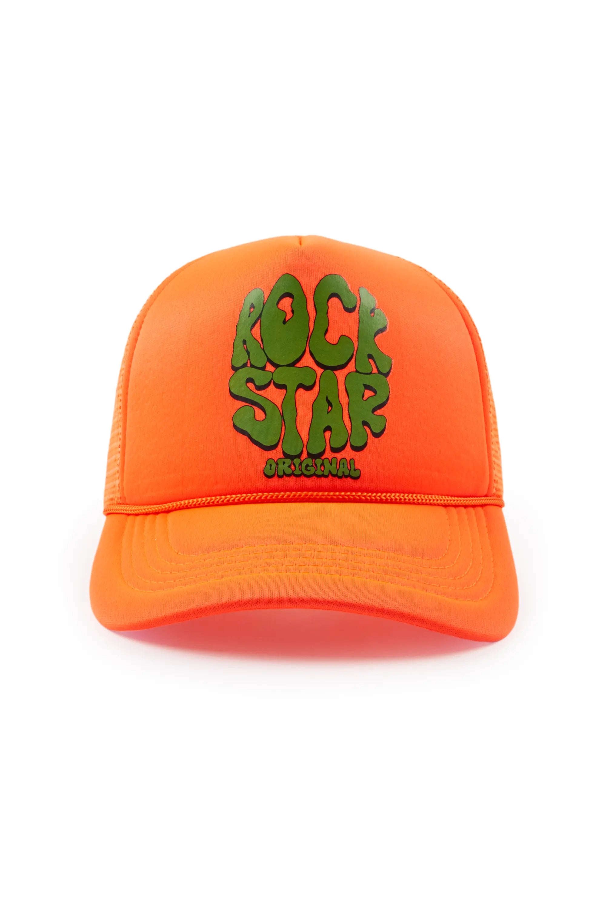 Warblen Neon Orange Trucker Hat