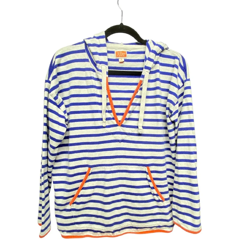 Top Long Sleeve By J. Crew In Striped Pattern, Size: M