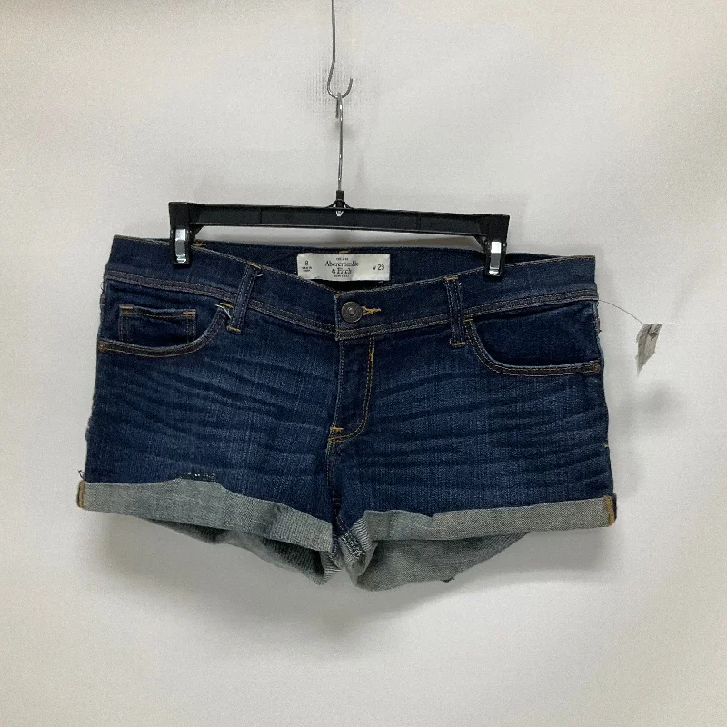 Blue Denim Shorts Abercrombie And Fitch, Size 8