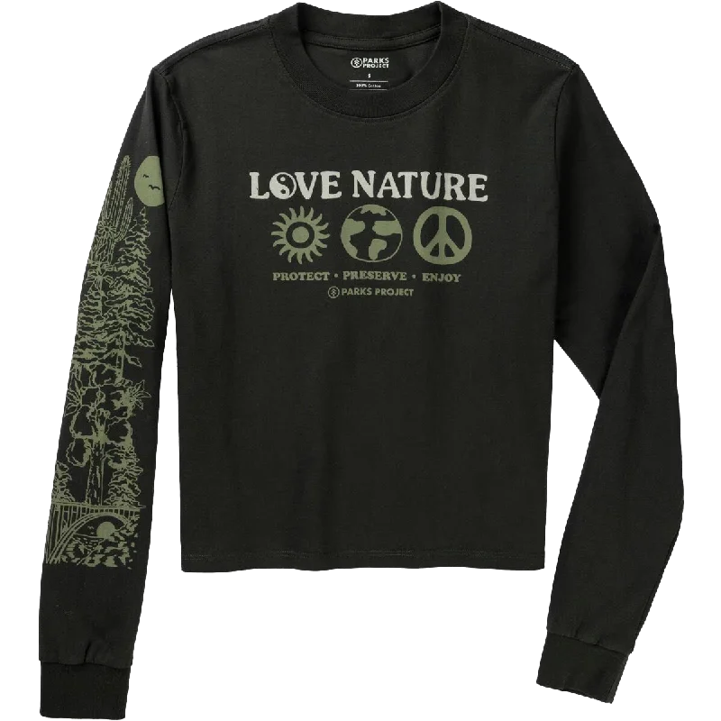 Women's Love Nature Boxy Long Sleeve