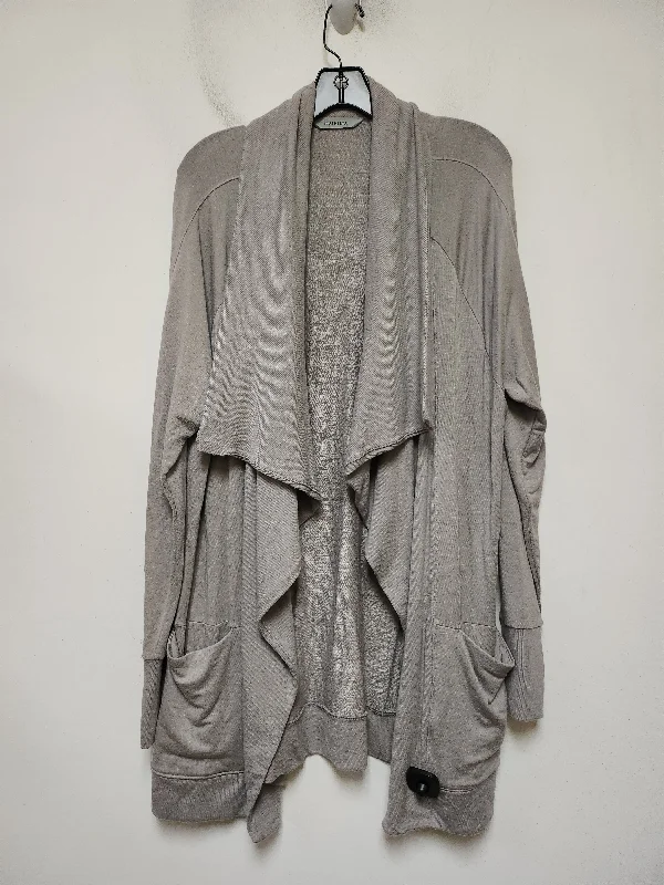 Top Long Sleeve By Athleta In Grey, Size: L