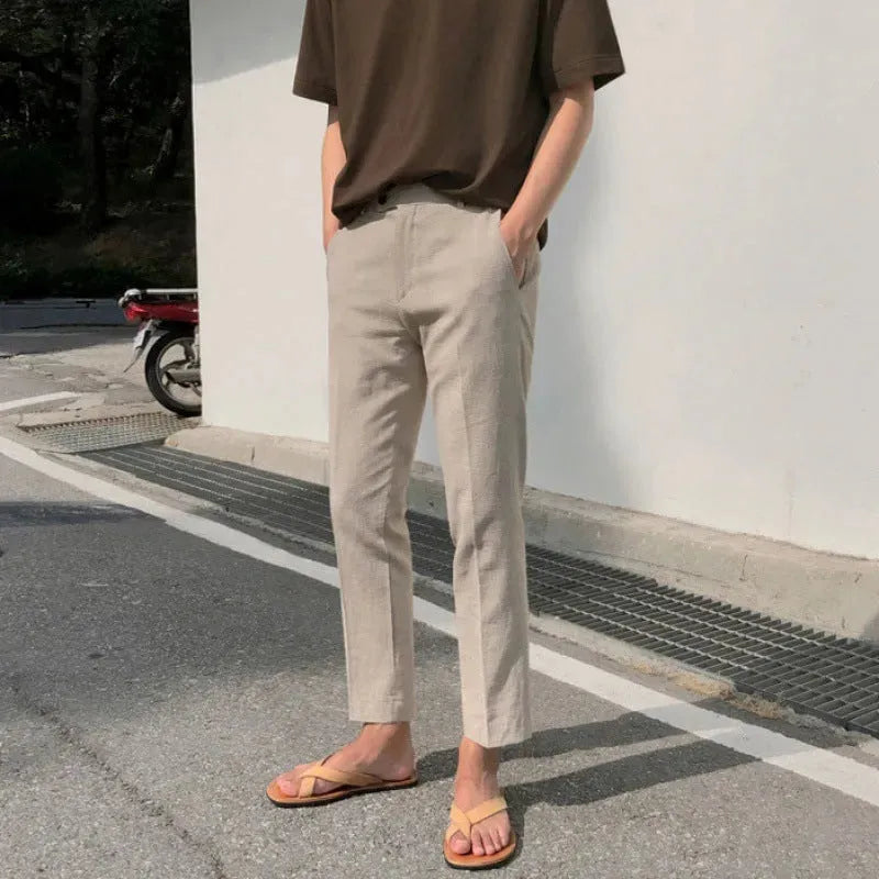 Men's Cotton Linen Pants