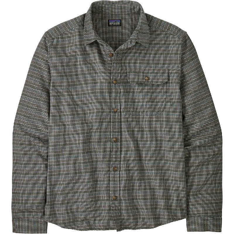 Men's Long-Sleeved Lightweight Fjord Flannel Shirt