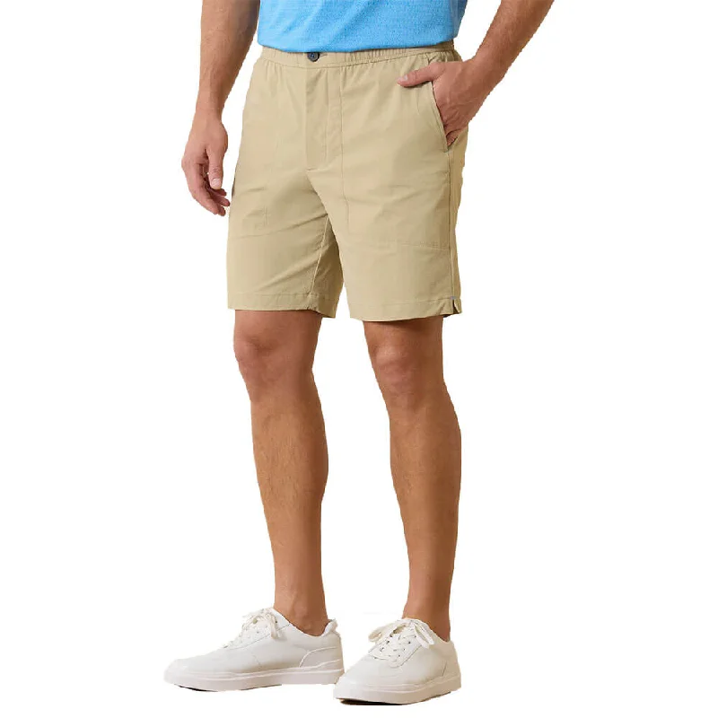 Tommy Bahama 8-Inch Chip Shot Pull On Shorts - Stone Khaki