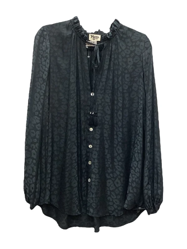 Top Long Sleeve By Show Me Your Mumu In Black, Size: S