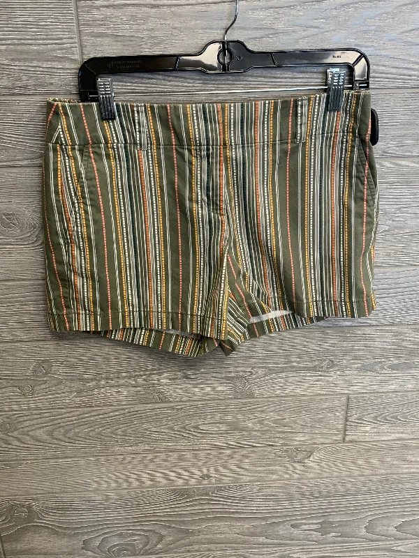 Green Shorts Loft, Size 4