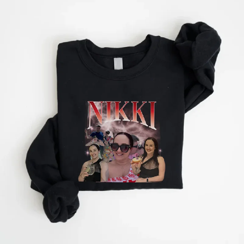 MyCameraRoll Vintage Black Sweatshirt