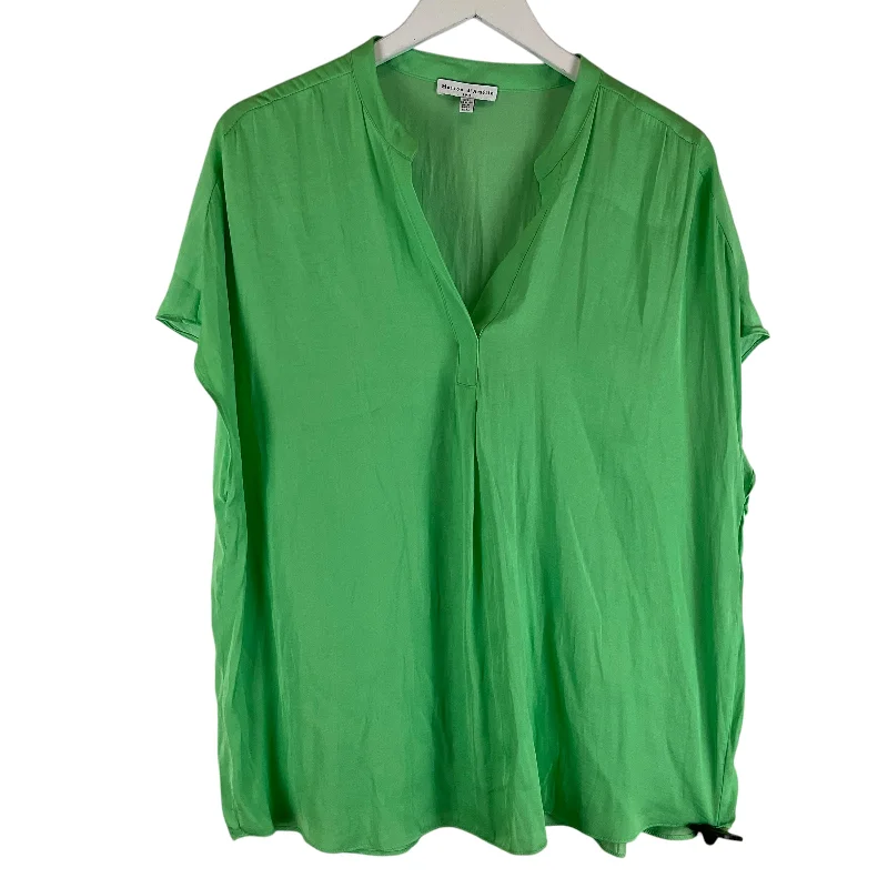 Top Short Sleeve Basic By Clothes Mentor In Green, Size: Xl