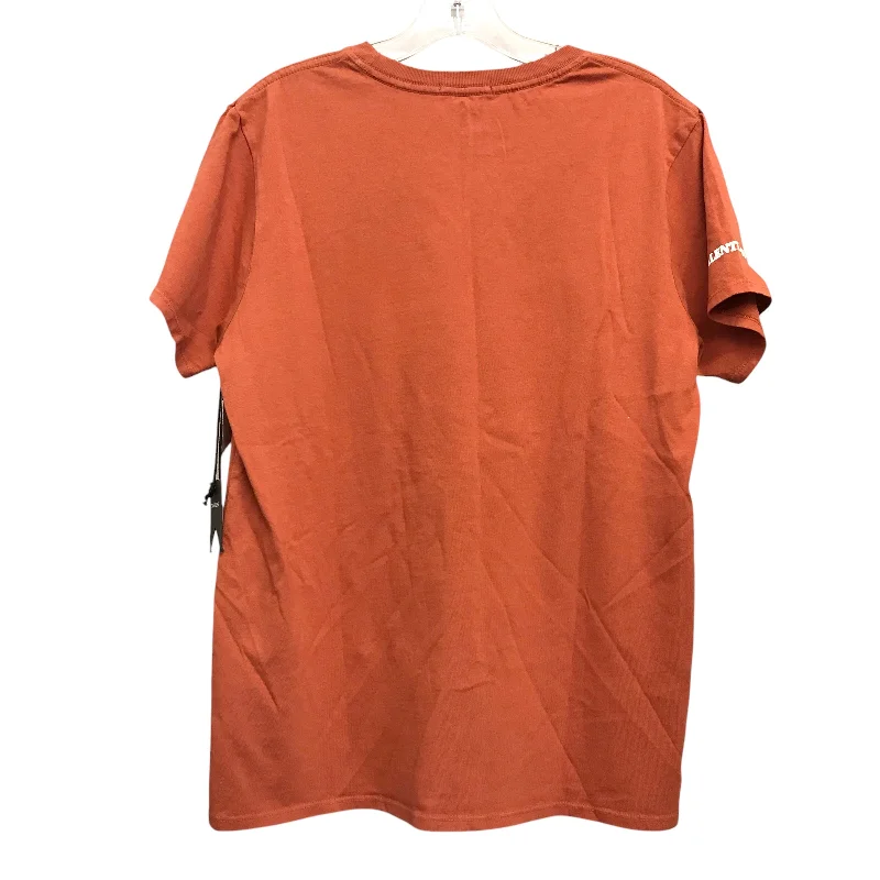 Top Ss Basic By Talentless In Orange, Size:L