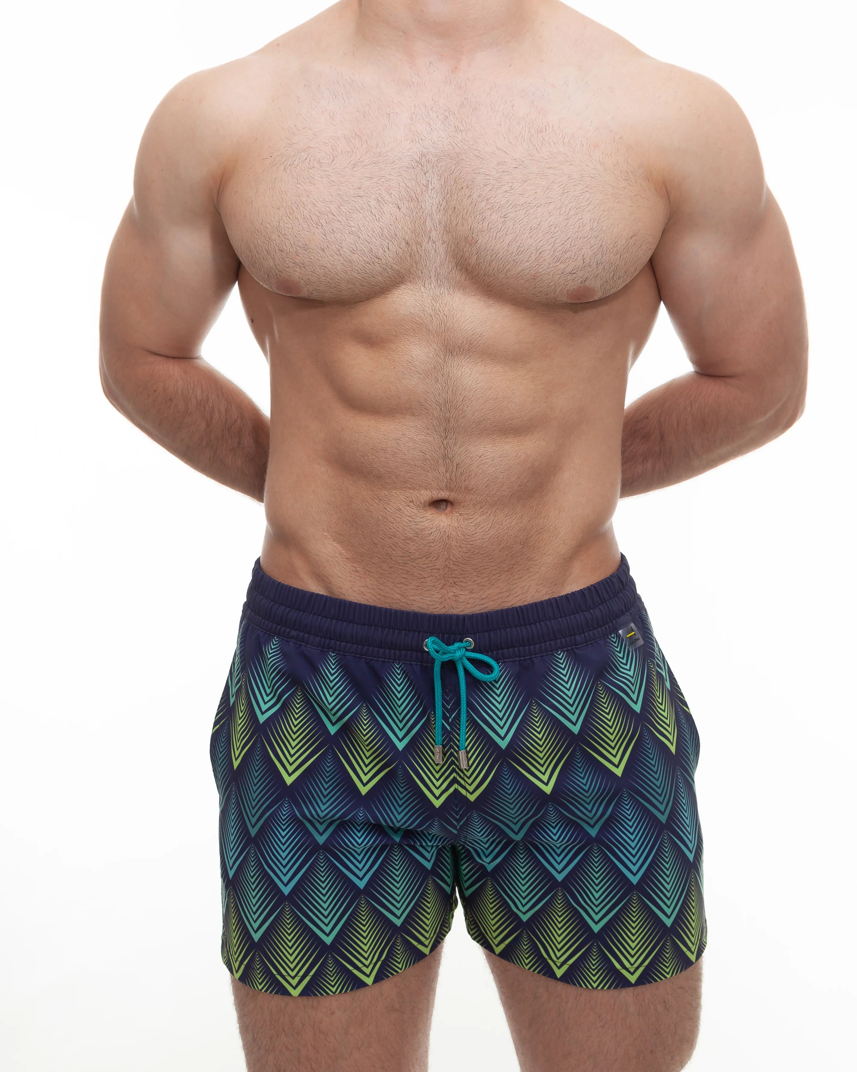 PEACOCK SWIM SHORT