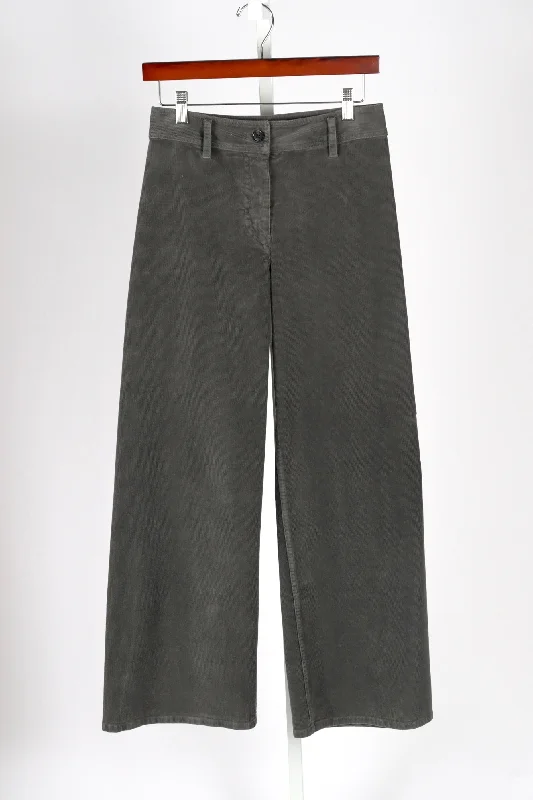 Megan Pant - Corduroy - Vintage Grey