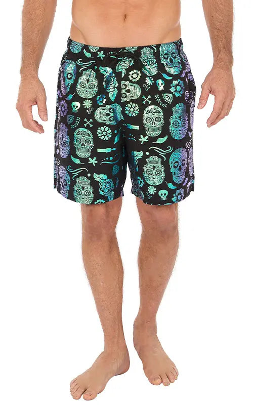 FOIL SWIM SHORT