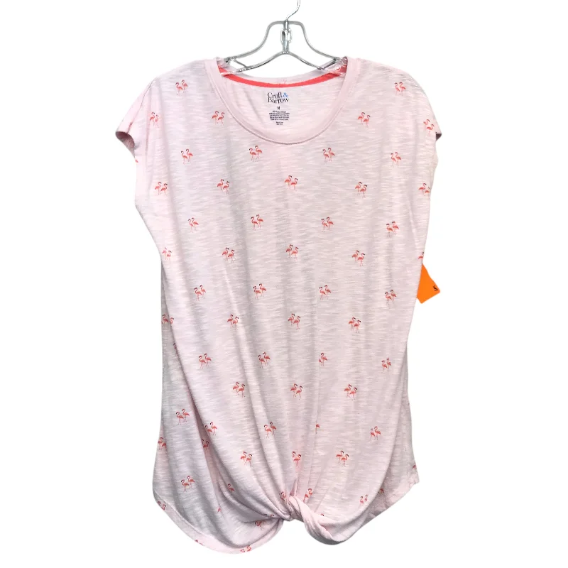 Top Ss By Croft And Barrow In Pink, Size:M