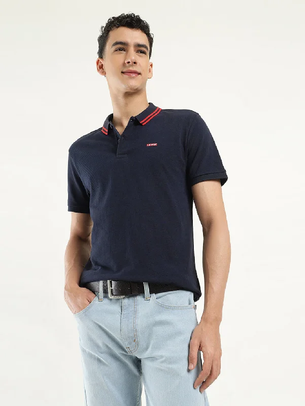 Men's Solid Polo T-Shirt