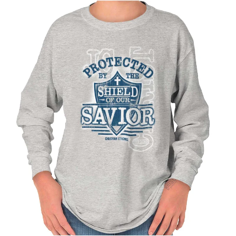 Shield of our Savior Youth Long Sleeve T-Shirt