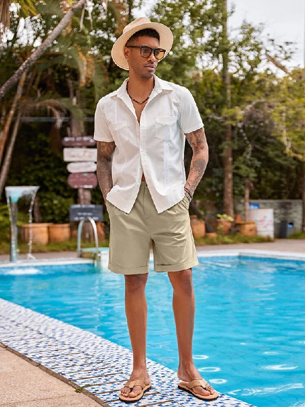 Classic Solid Linen Shorts (US Only)