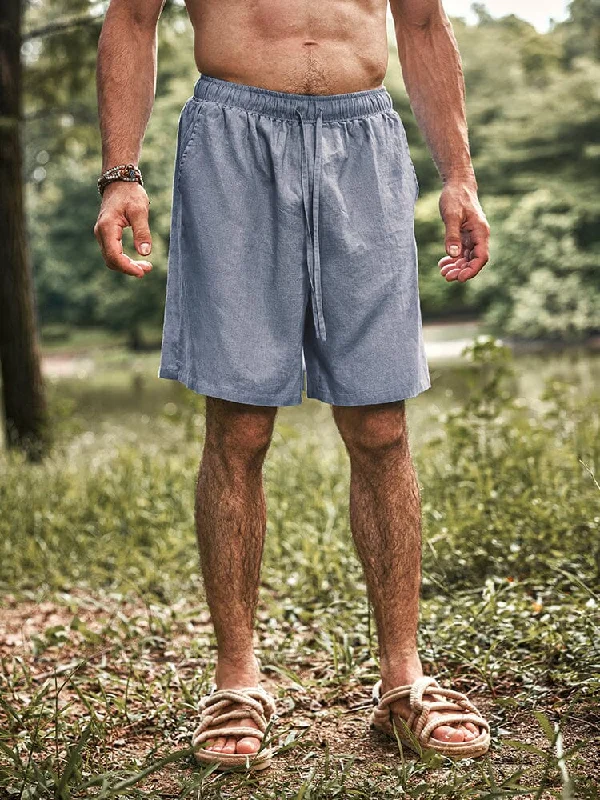 Eco-friendly 100% Linen Shorts