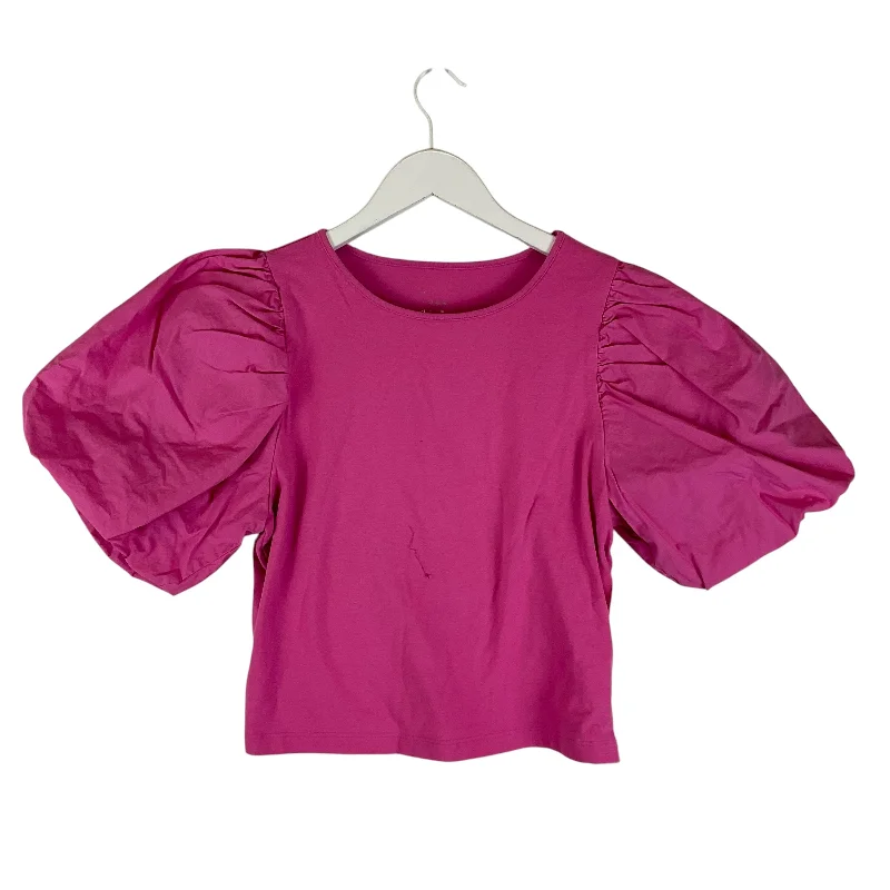 Top Short Sleeve By A New Day In Pink, Size: S