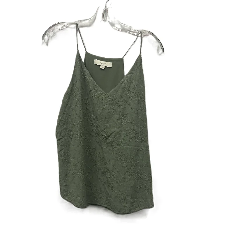 Tank Top By Loft In Green, Size: M