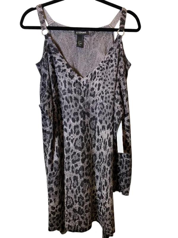 Top Long Sleeve By Lane Bryant In Animal Print, Size: 3x