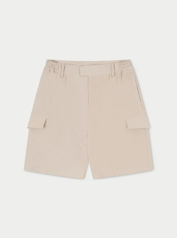 SMART CARGO SHORT - BEIGE