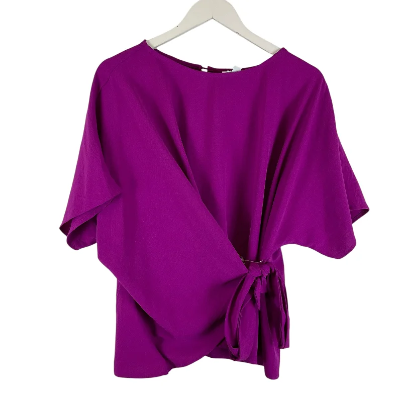 Top Short Sleeve By Clothes Mentor In Purple, Size: S