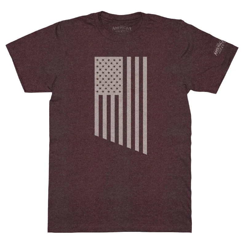 Vertical Flag Graphic T-Shirt