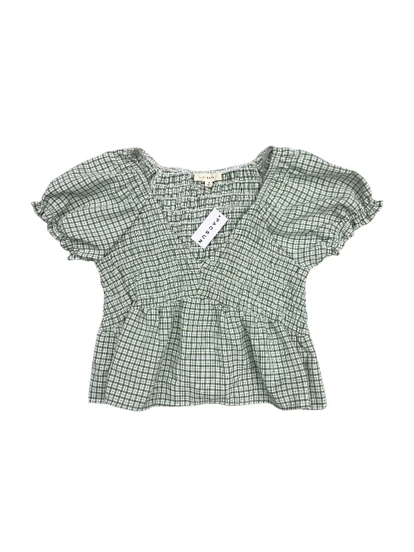 Top Short Sleeve By La Hearts In Green, Size: M