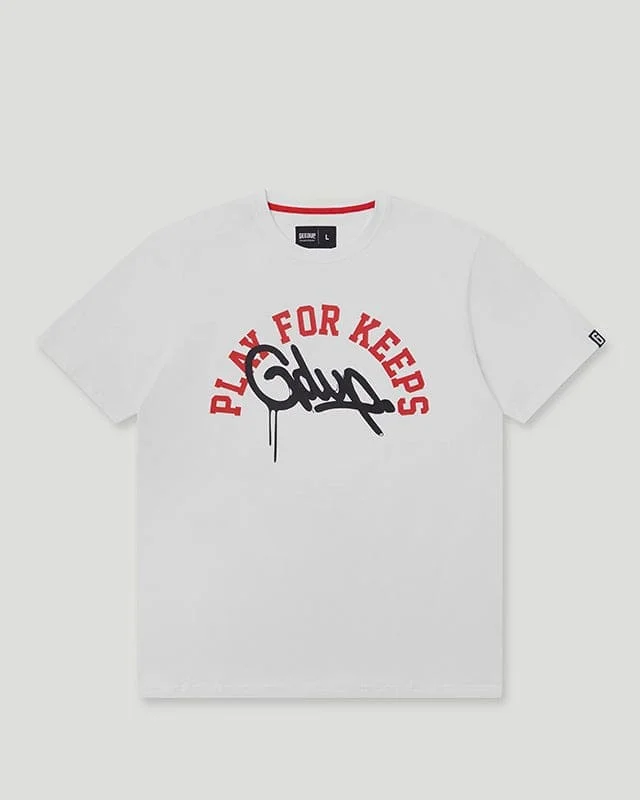 Handstyle PFK T-Shirt White Stylish Men's Neon