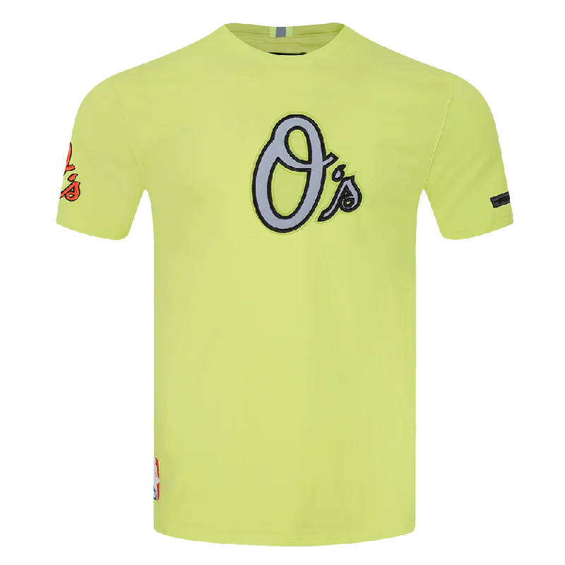 MLB BALTIMORE ORIOLES UNDER THE LIGHTS MEN'S SJ TEE (HIGHLIGHTER YELLOW) Rugged Men's Outdoor 