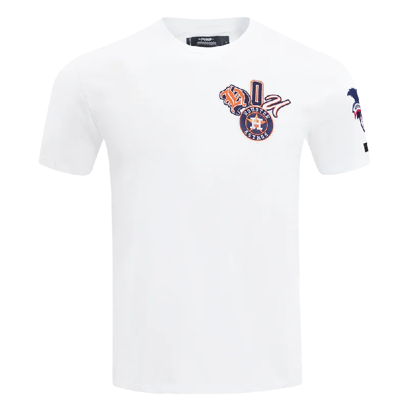 MLB HOUSTON ASTROS CITY RANSOM MEN'S SINGLE JERSEY TEE (WHITE) Tough Men's Tactical