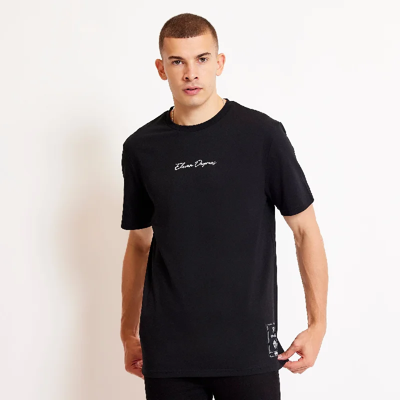 City Map Graphic T-Shirt - Black Tough Men's Military