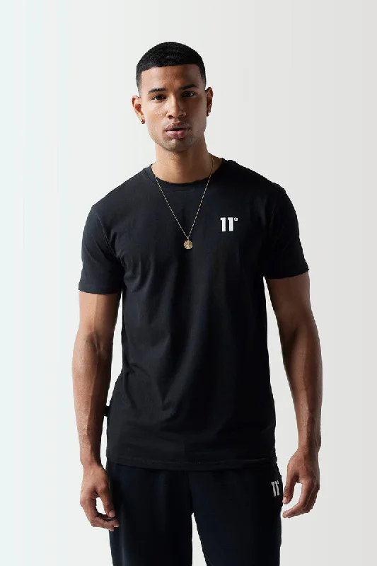 Core Muscle Fit T-Shirt - Black Street