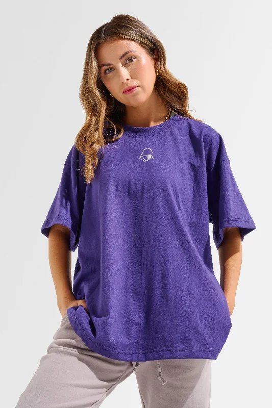 Adapt Oversized Tee - Purple Confident Men's Power