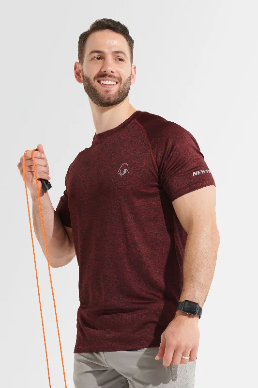 All Day Every Day Tee - Maroon Classic Men's Pin