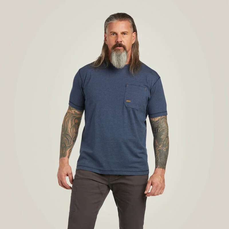 Ariat Rebar Workman T-Shirt Rugged Men's Outdoor 