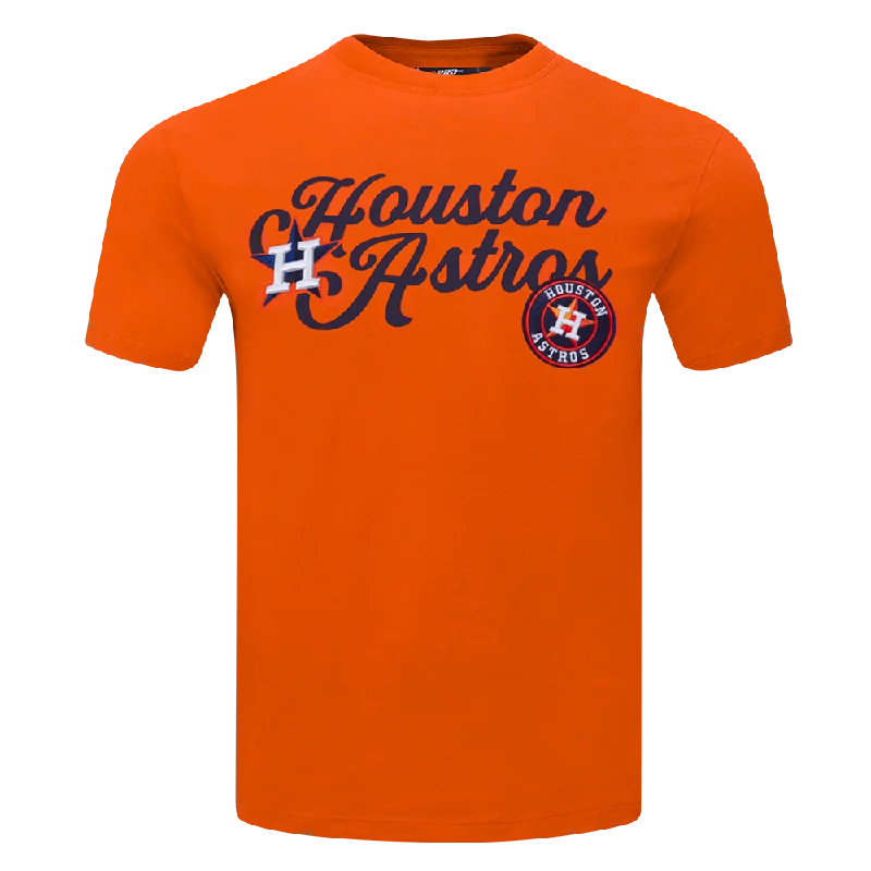 MLB HOUSTON ASTROS SOUVENIR MEN'S SINGLE JERSEY TOP (ORANGE) Cool Men's Skate