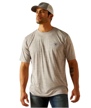 Ariat Charger Spirited S/S Shirt Unique Men's Patch