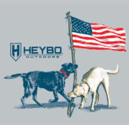 Heybo Labs & Flags T-Shirt Trendy Men's Bucket