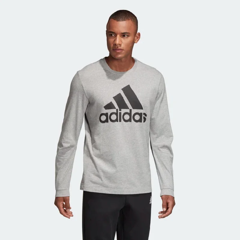 Adidas Must Haves Badge of Sport LS Tee DT9939 Stylish Men's Tropical 