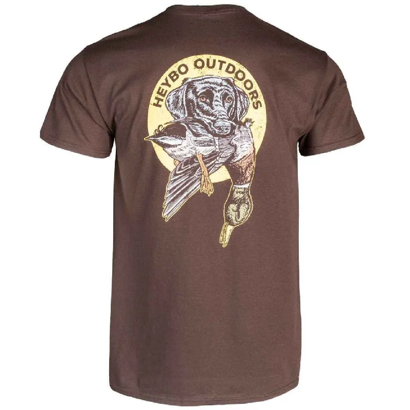 Heybo Duck-Dog Bark Tee Refined Men's European