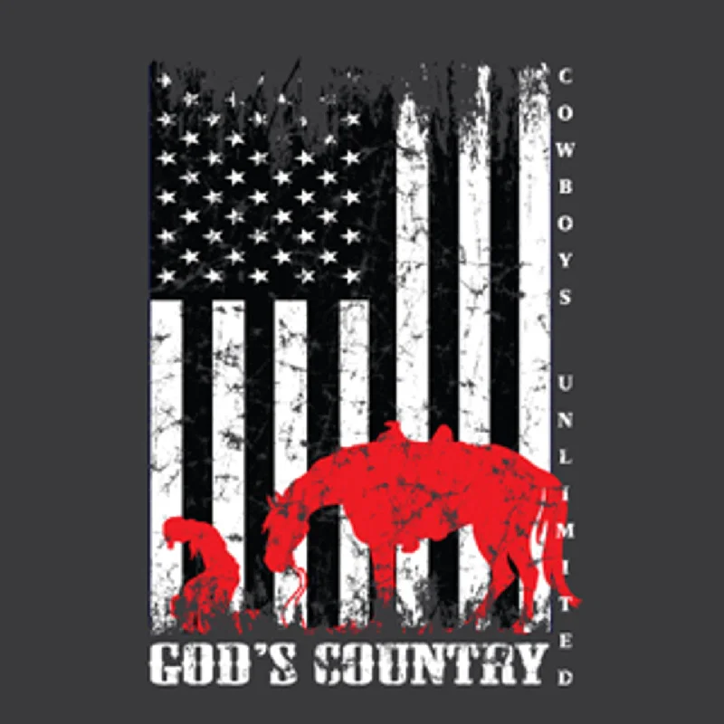 Cowboys Unlimited "God's Country" Dynamic Men's Moto