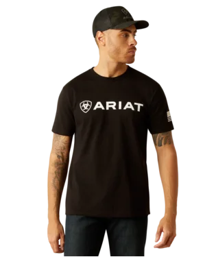 Ariat Shield Flag T-Shirt Artistic Men's Avant