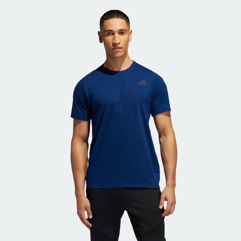 Adidas FreeLift Sport Prime Heather Tee Collegiate Royal / Black EB8027 Rugged Men's Outdoor 