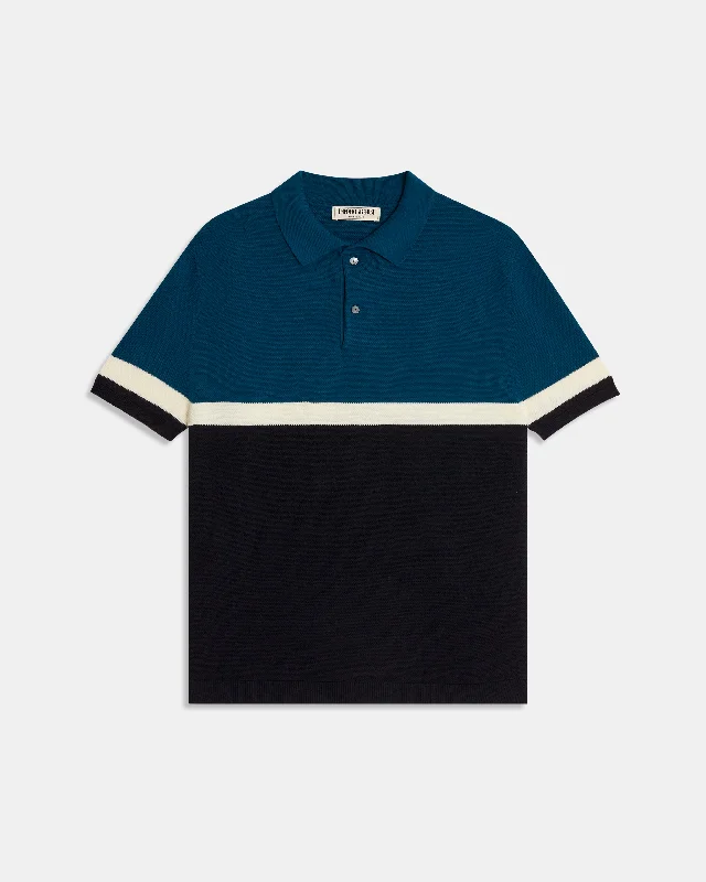 Color block Polo Shirt Tailored