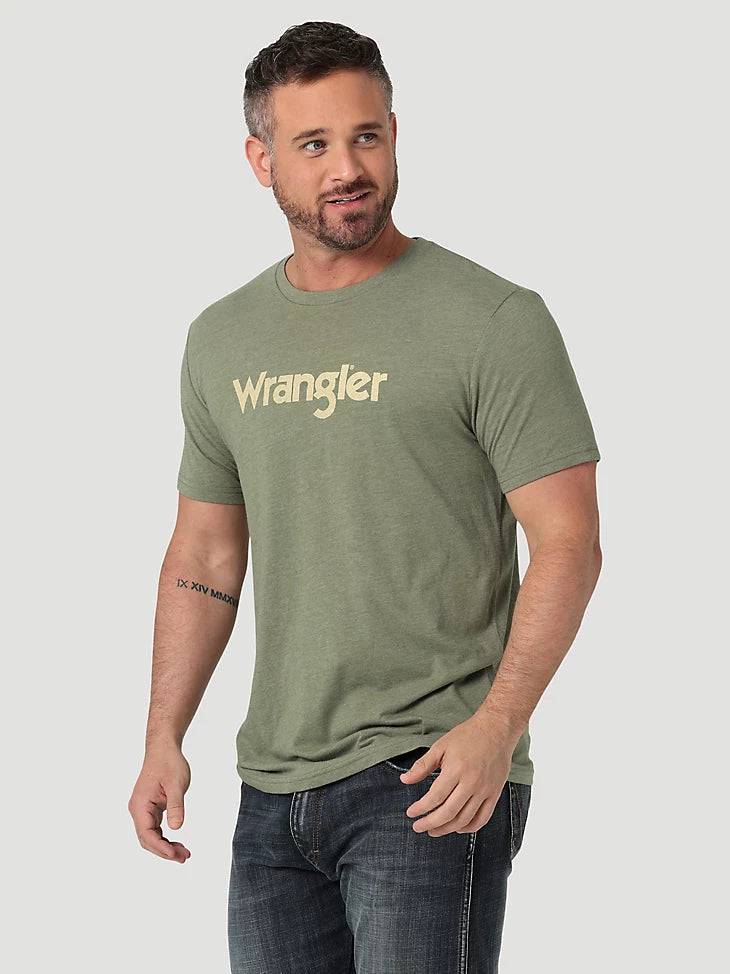 Wrangler Logo Graphic T-Shirt Refined Men's European