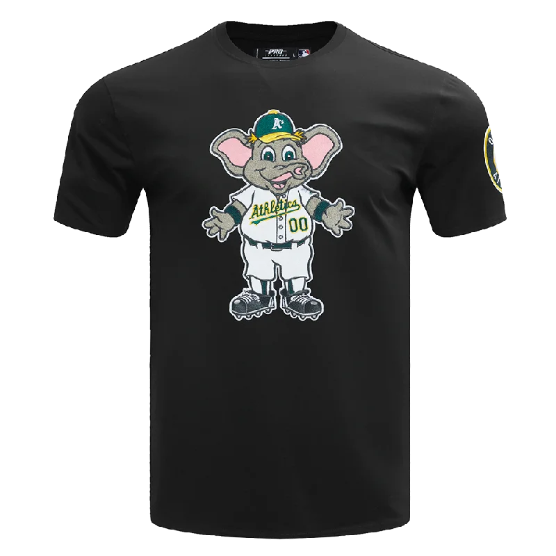 MLB OAKLAND ATHLETICS MASCOT MEN'S SJ TOP (BLACK) Bold Men's Statement