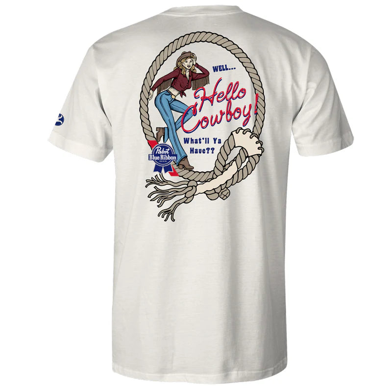 Hooey "Pabst Blue Ribbon Short Sleeve T-Shirt Confident Men's High