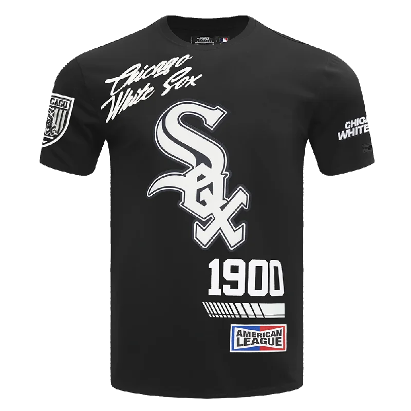 MLB CHICAGO WHITE SOX FAST LANE MEN'S SJ TOP (BLACK) Cozy Men's Winter