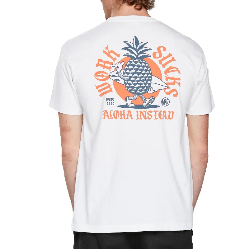 ALOHA - SOFT WASHED S/S TEE Minimalist Men's Casual 